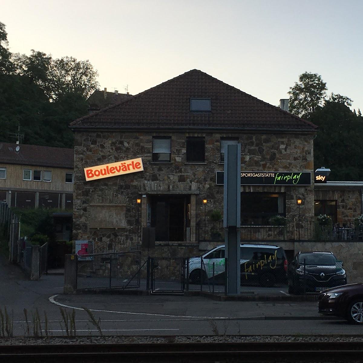 Restaurant "Sportgaststätte Fairplay TSV Münster" in Stuttgart