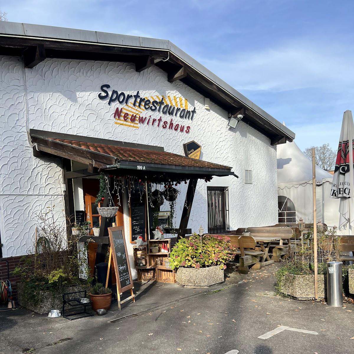 Restaurant "Sportrestaurant Neuwirtshaus" in Stuttgart