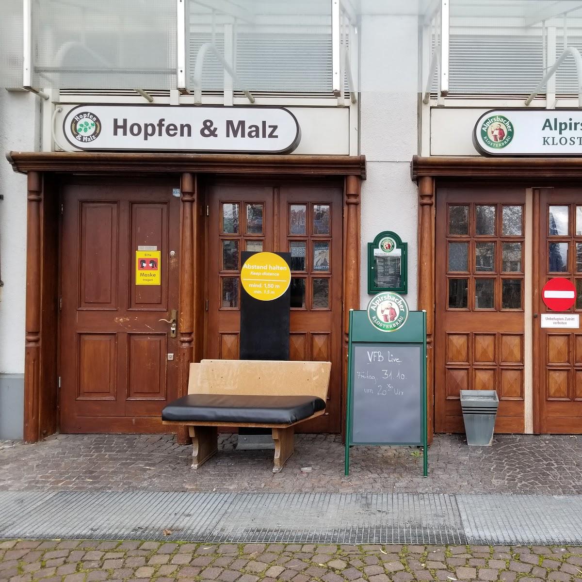 Restaurant "Hopfen und Malz" in Stuttgart