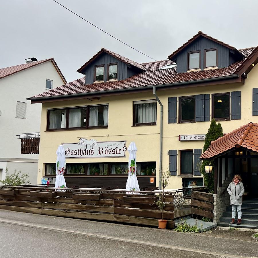 Restaurant "Gasthaus Rössle - Sylvia Banzhaf" in Bissingen an der Teck