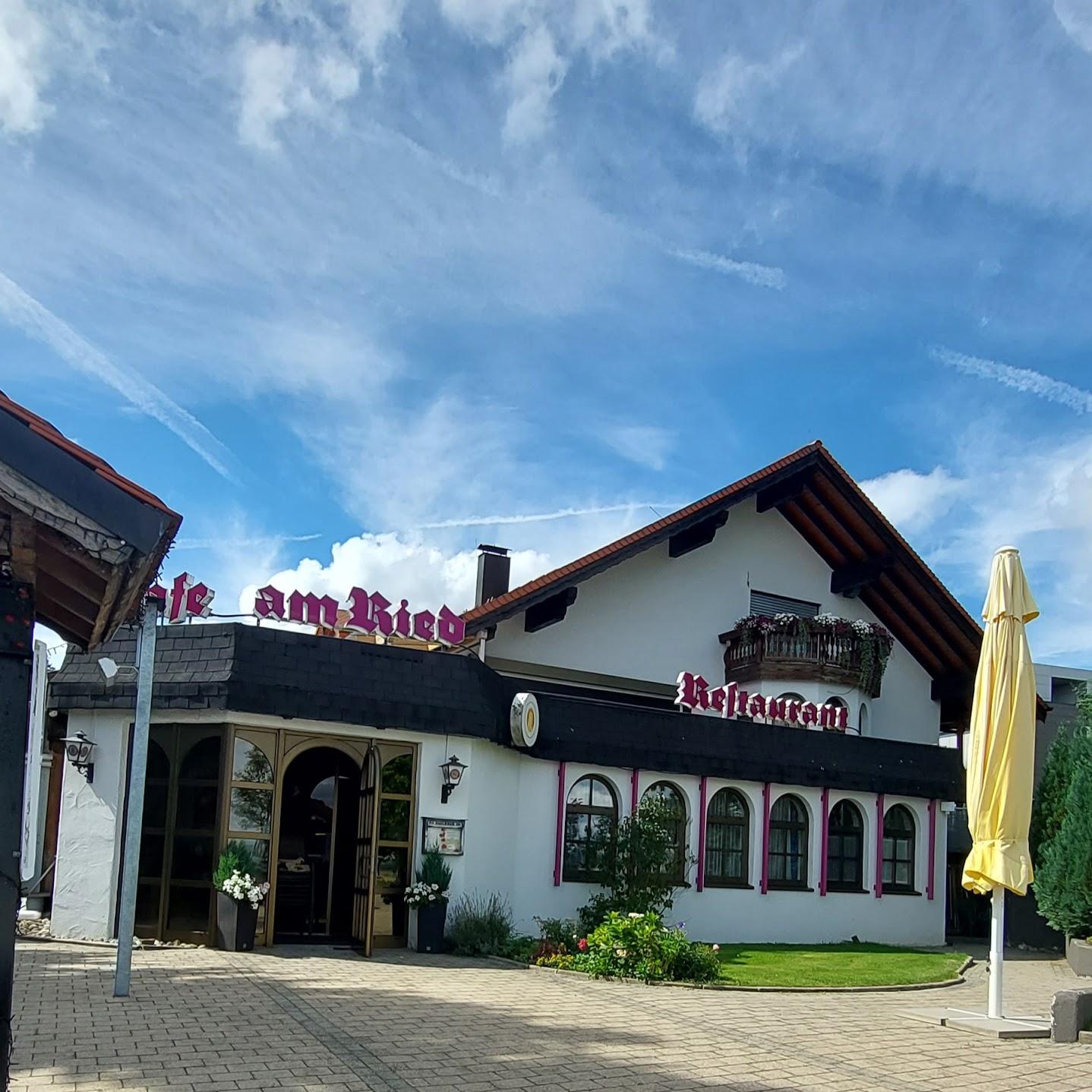 Restaurant "Cafe am Ried" in Westerheim