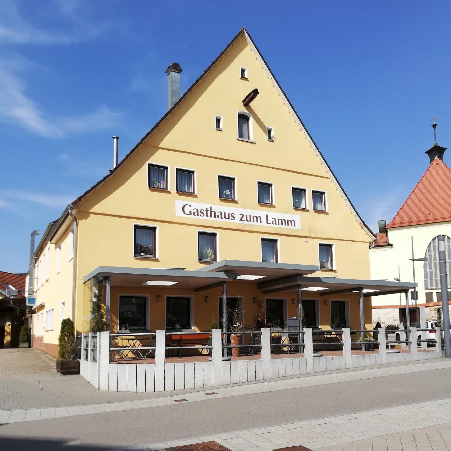 Restaurant "Gasthaus u. Metzgerei Lamm" in Hüttlingen
