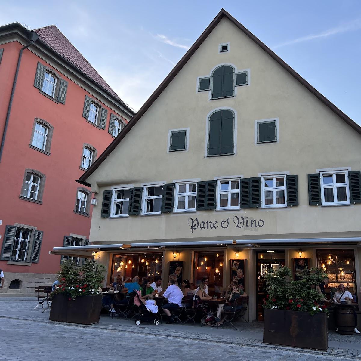 Restaurant "Pane & Vino" in Dinkelsbühl