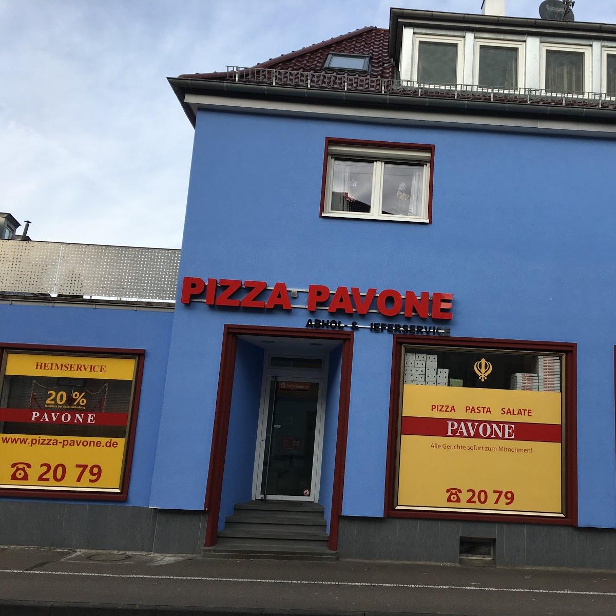 Restaurant "Pizza-Service Pavone" in Schwäbisch Gmünd