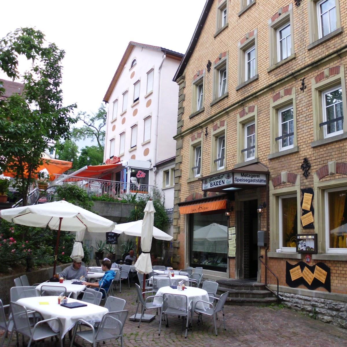 Restaurant "Metzgerei & Gasthof zum Bären" in Möckmühl