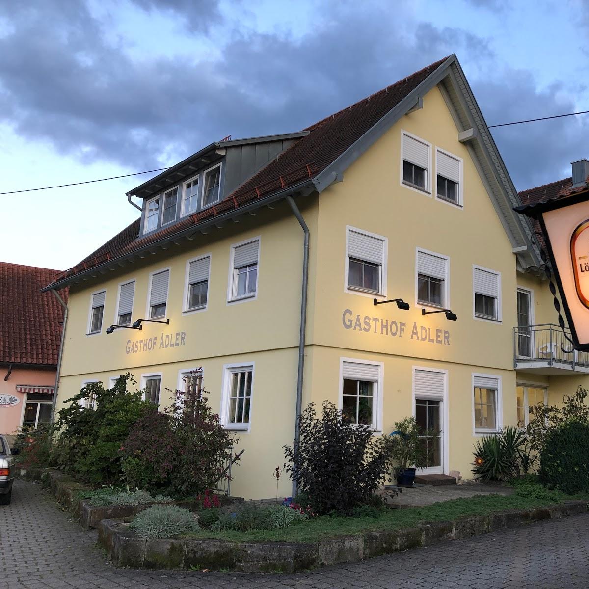 Restaurant "Gasthof Adler" in Untermünkheim