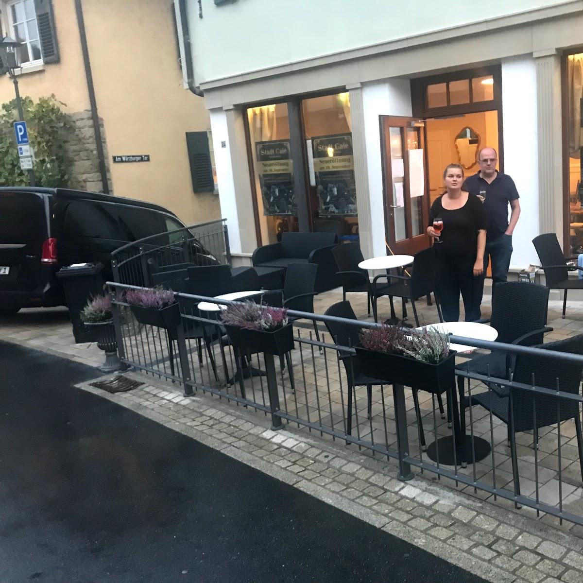 Restaurant "Stadt Café" in Forchtenberg