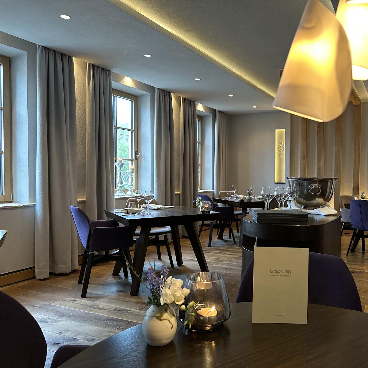 Restaurant "Ursprung" in Königsbronn
