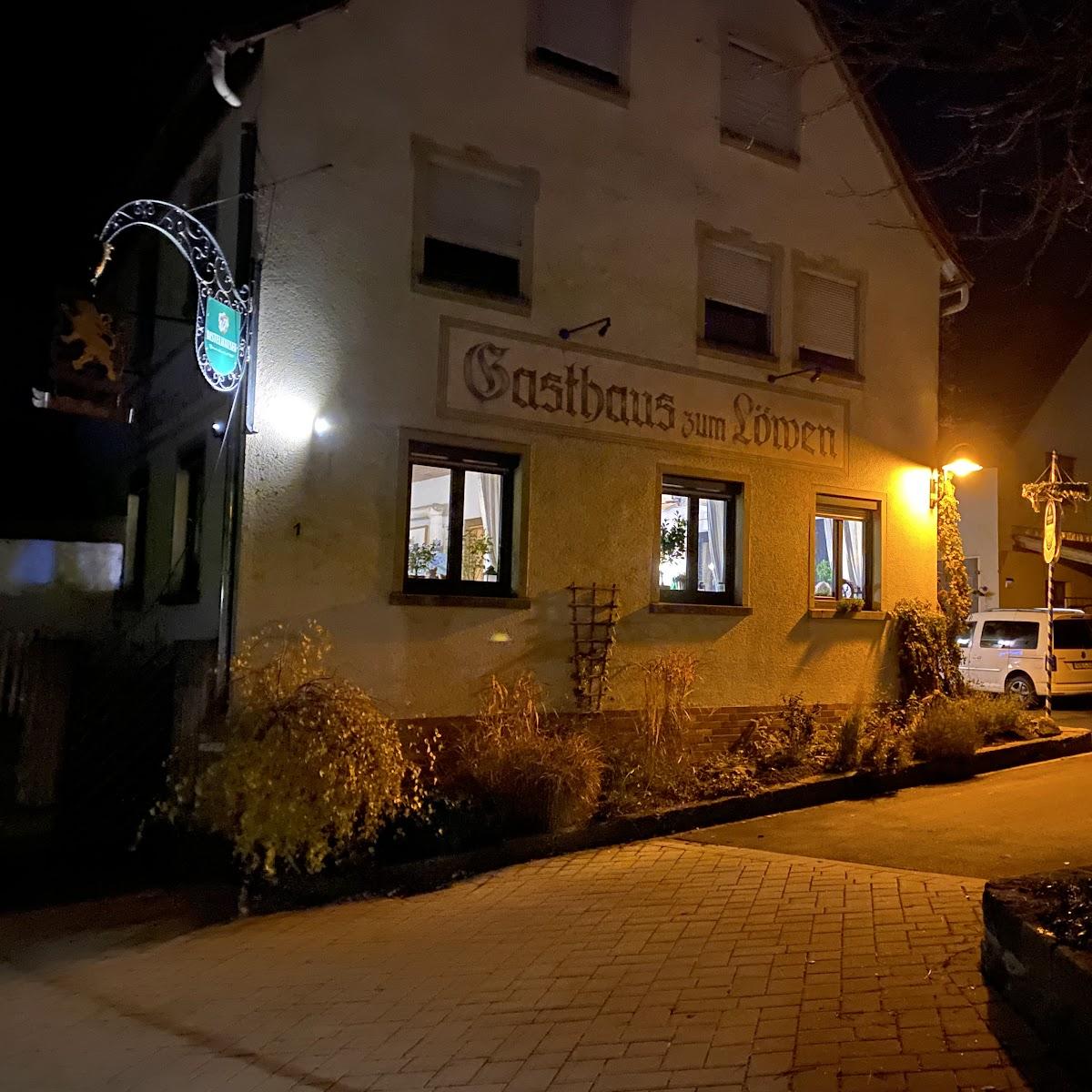 Restaurant "Gasthaus Zum Löwen ( keine Fremdenzimmer)" in Niederstetten