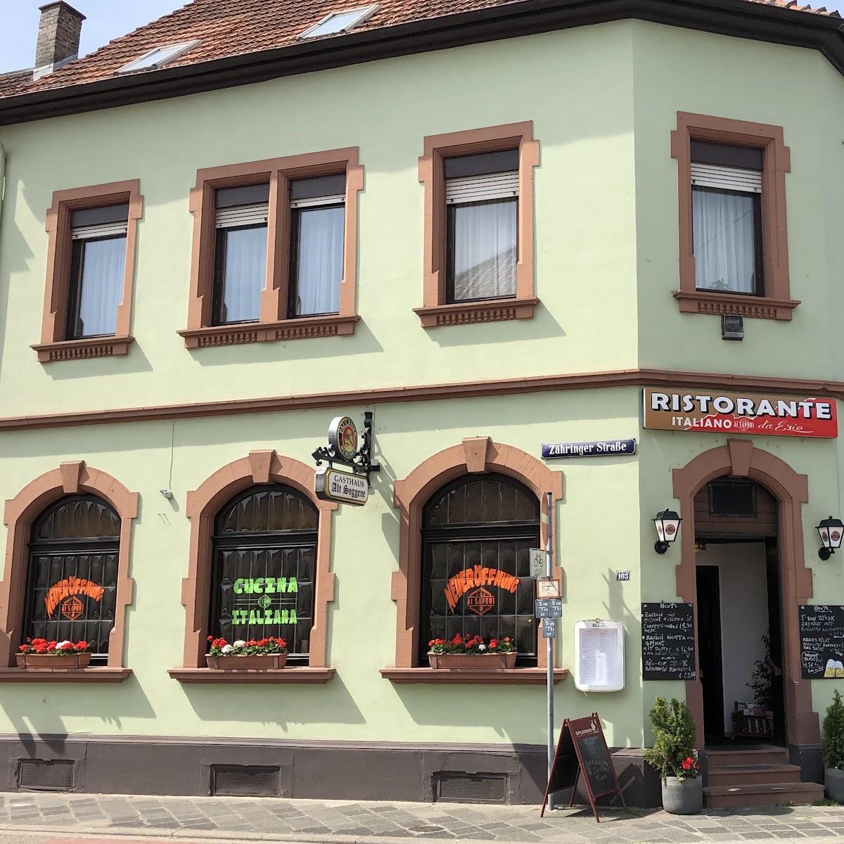 Restaurant "Ristorante Ai Sapori" in Mannheim