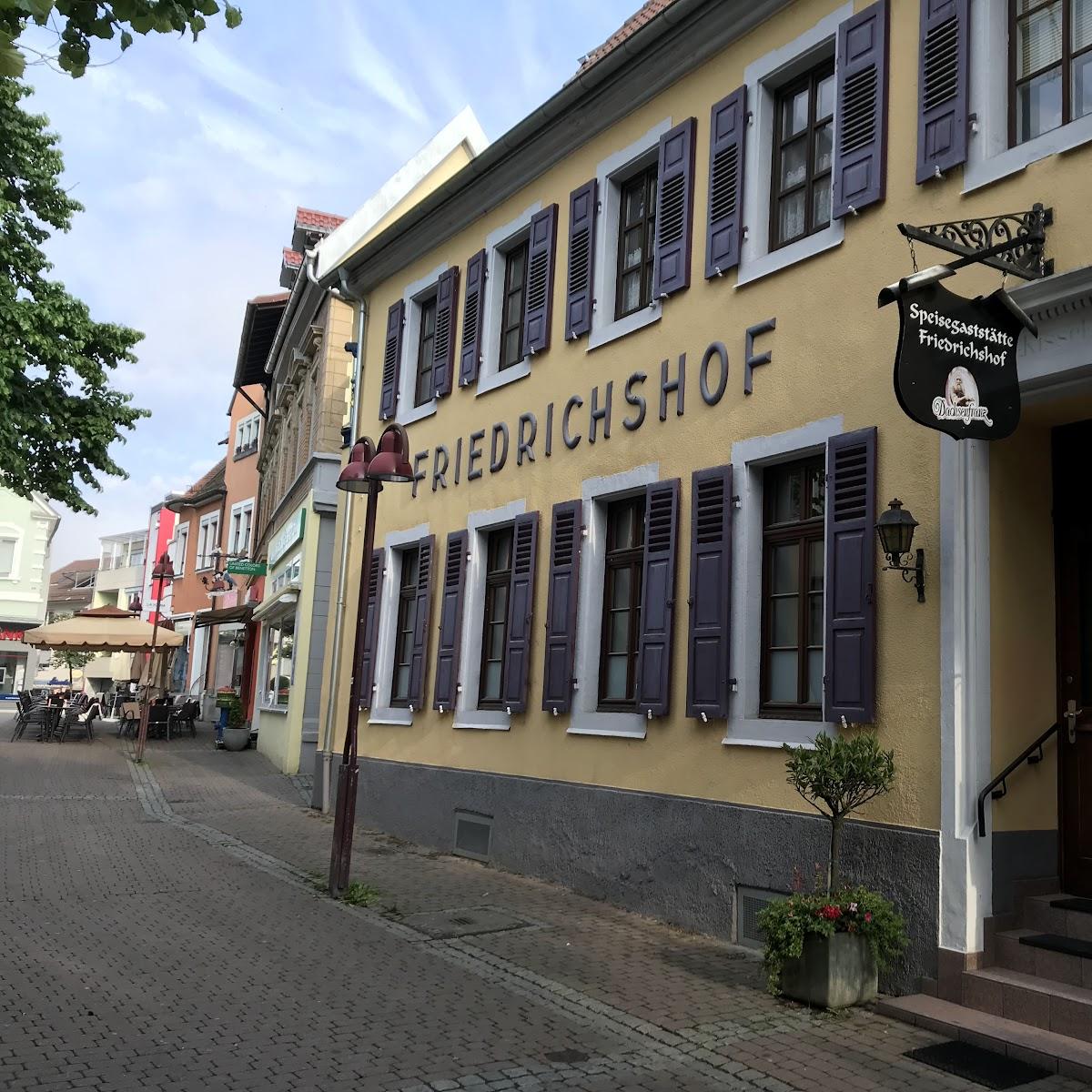Restaurant "Speisegaststätte Friedrichshof" in Wiesloch