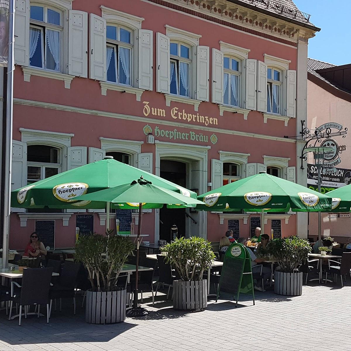 Restaurant "Zum Erbprinz" in Walldorf