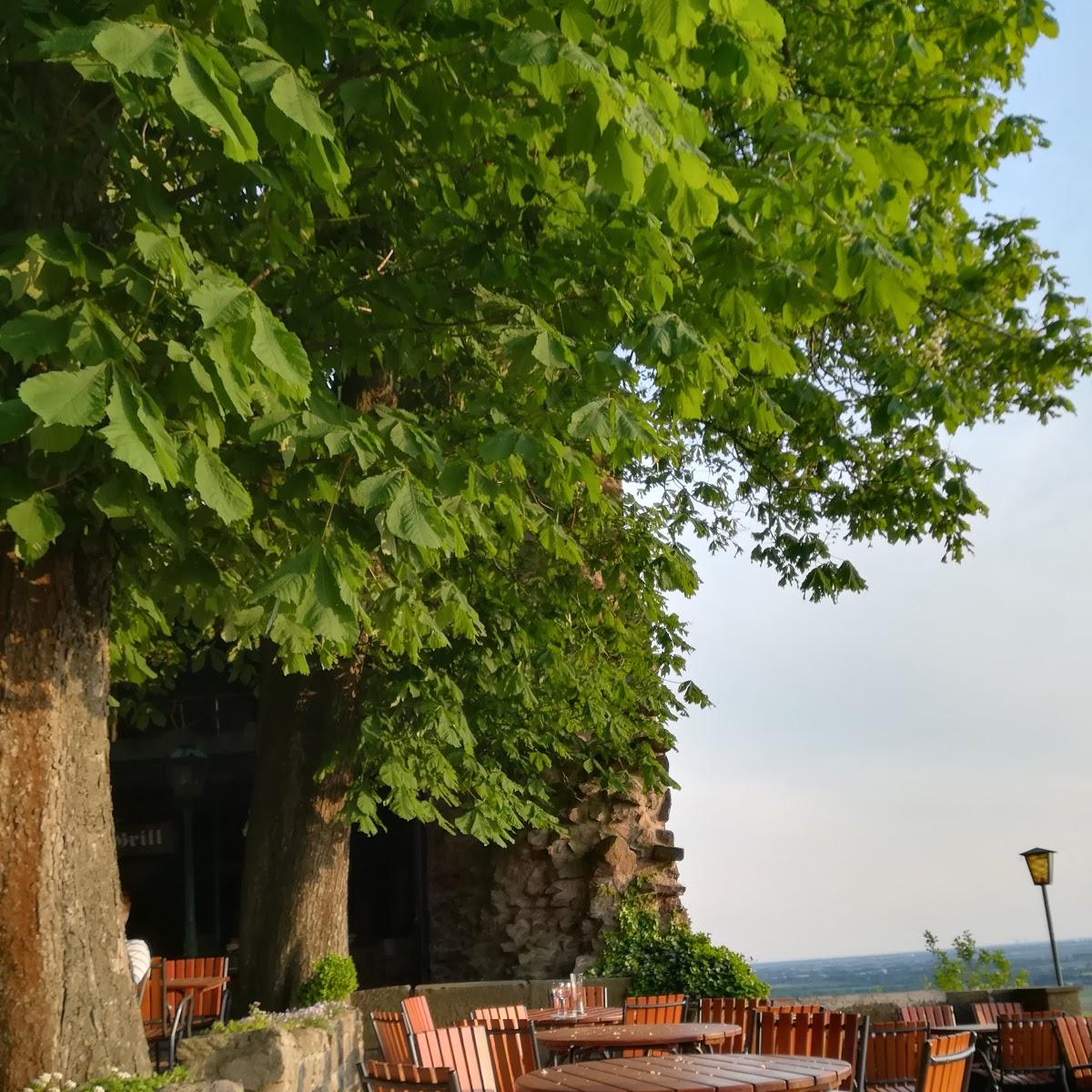 Restaurant "Burggasthof Strahlenburg" in Schriesheim