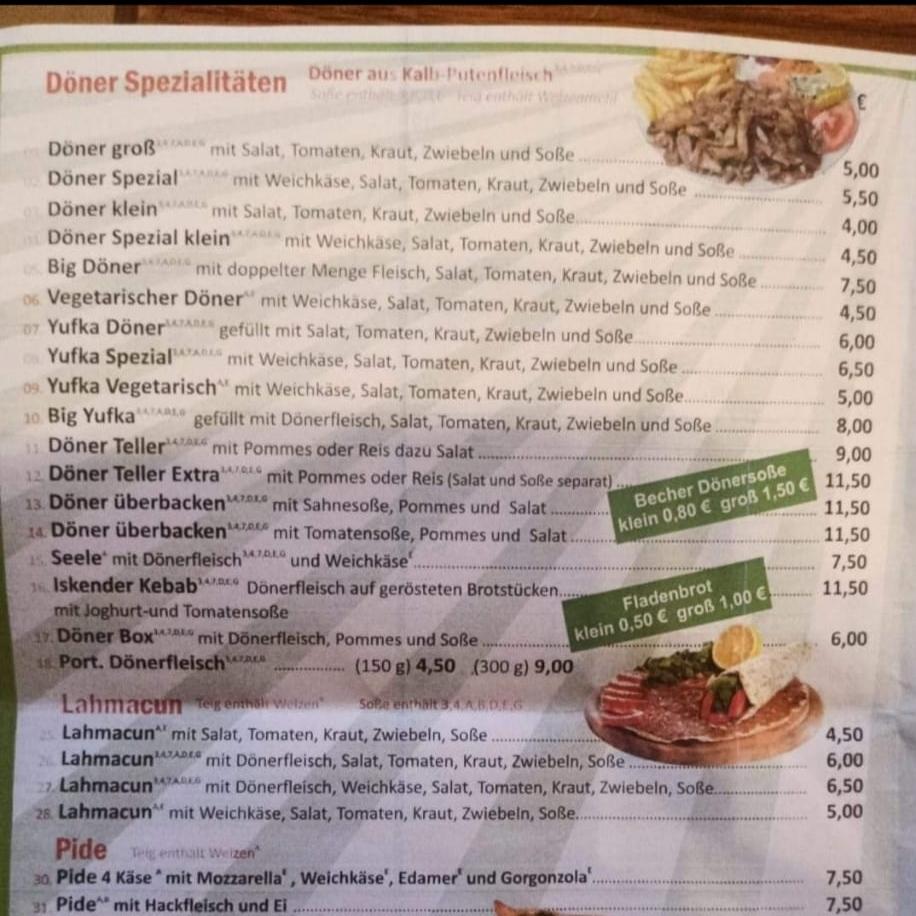 Restaurant "Ezzon Döner&Pizza" in Schönau