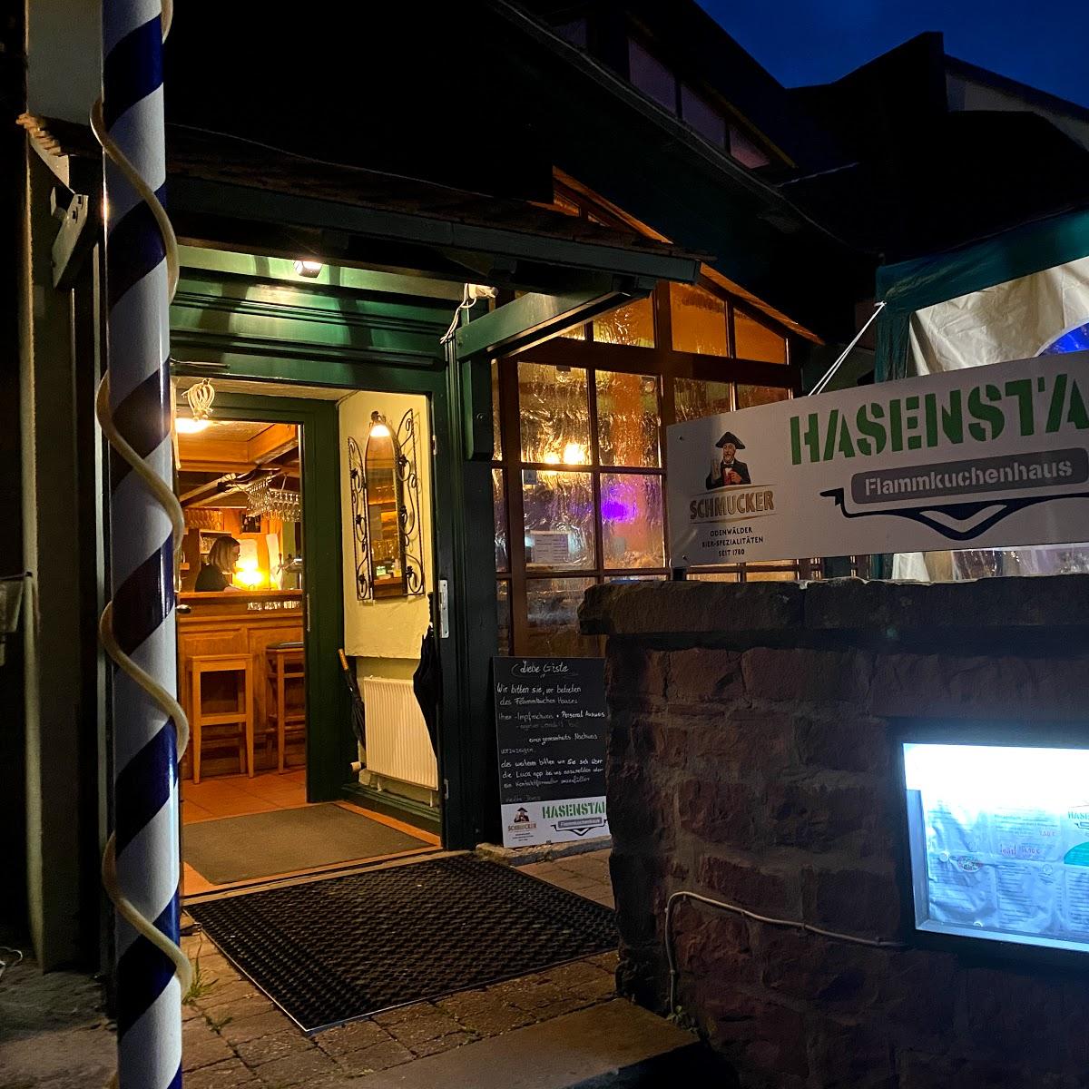 Restaurant "Hasenstalls Flammkuchenhaus" in Eberbach