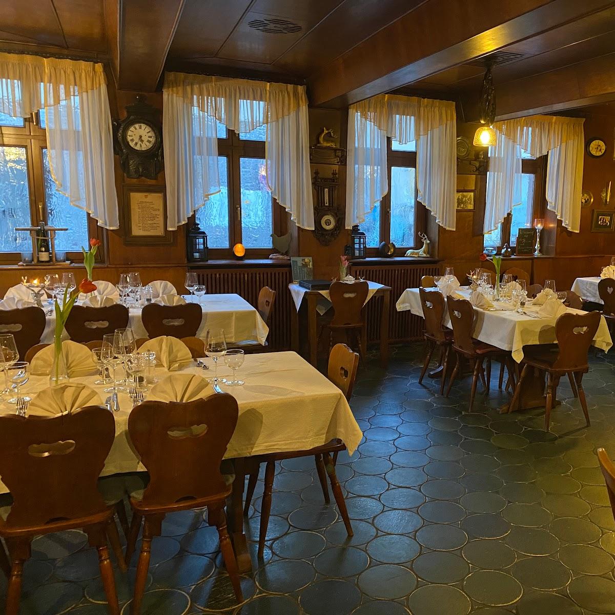 Restaurant "Gasthaus Goldener Hirsch" in Hirschberg an der Bergstraße