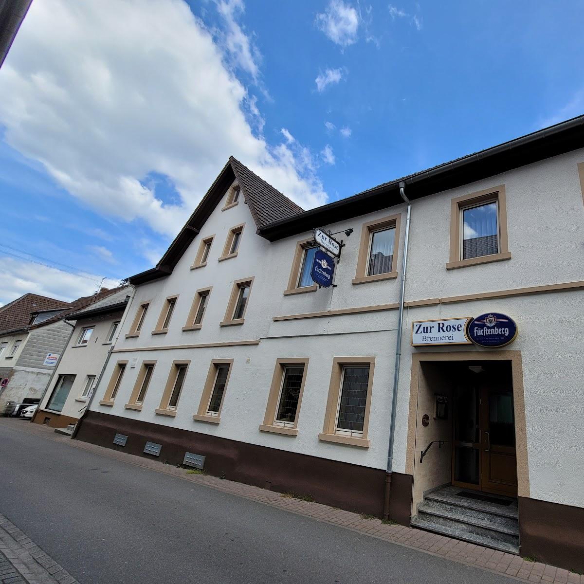 Restaurant "Gasthaus zur Rose" in Hirschberg an der Bergstraße
