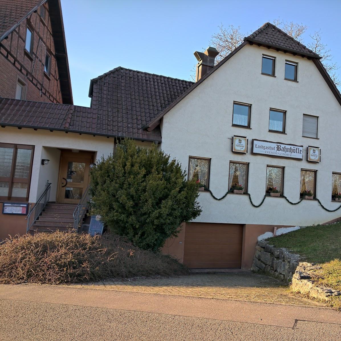 Restaurant "Landgasthof Bahnhöfle" in Ölbronn-Dürrn