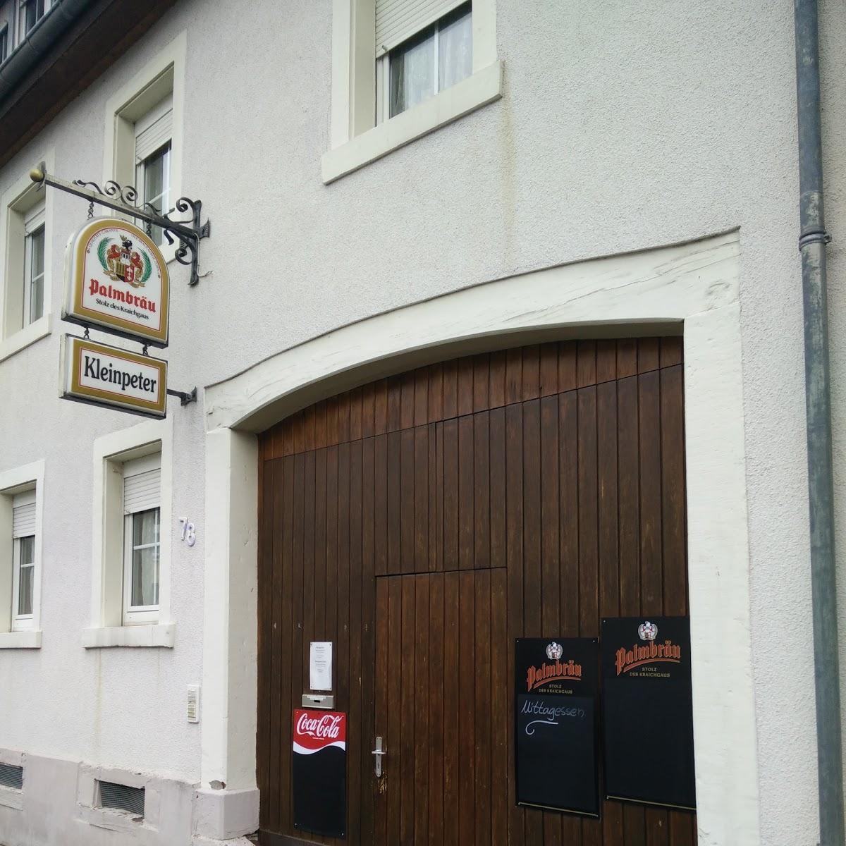 Restaurant "Gasthaus Kleinpeter" in Weingarten (Baden)