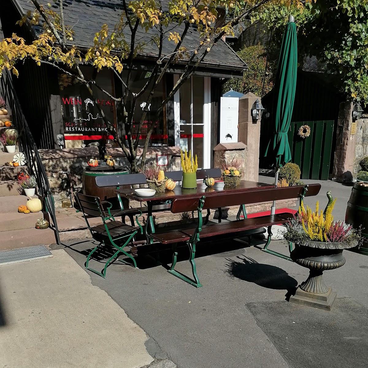 Restaurant "Schloss-Schänke im Schloss Eberstein" in Gernsbach