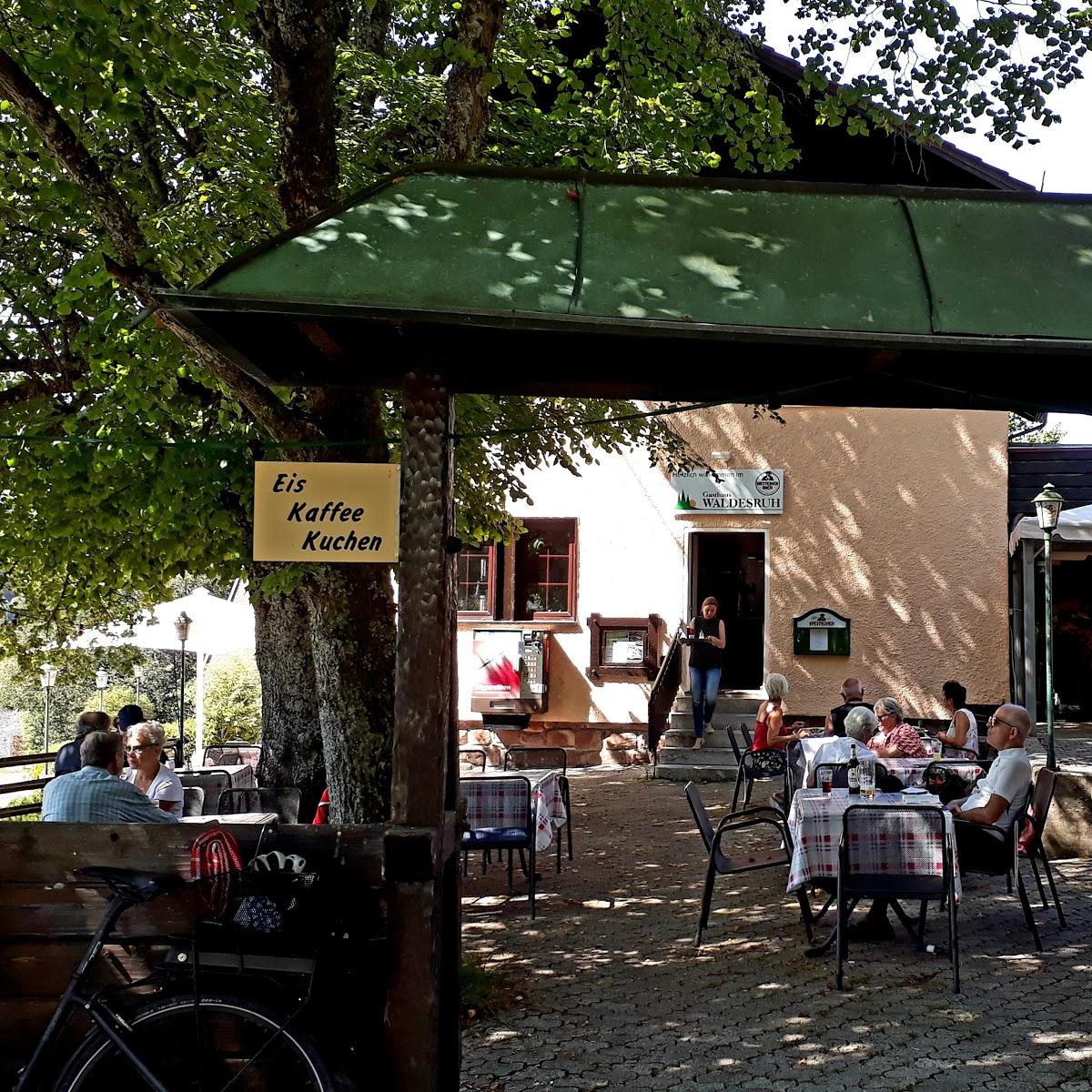 Restaurant "Gasthaus Waldesruh" in Forbach