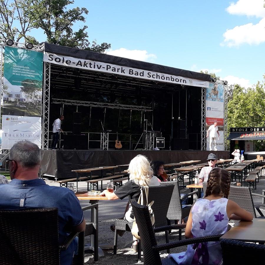Restaurant "Biergarten im Sole-Aktiv-Park" in Bad Schönborn