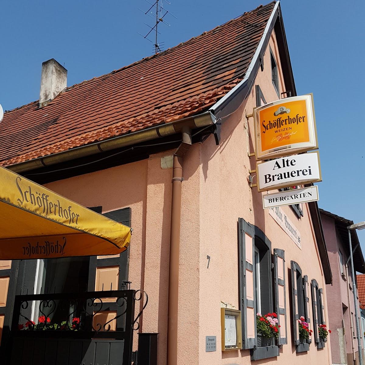 Restaurant "Zur Alten Brauerei" in Dettenheim