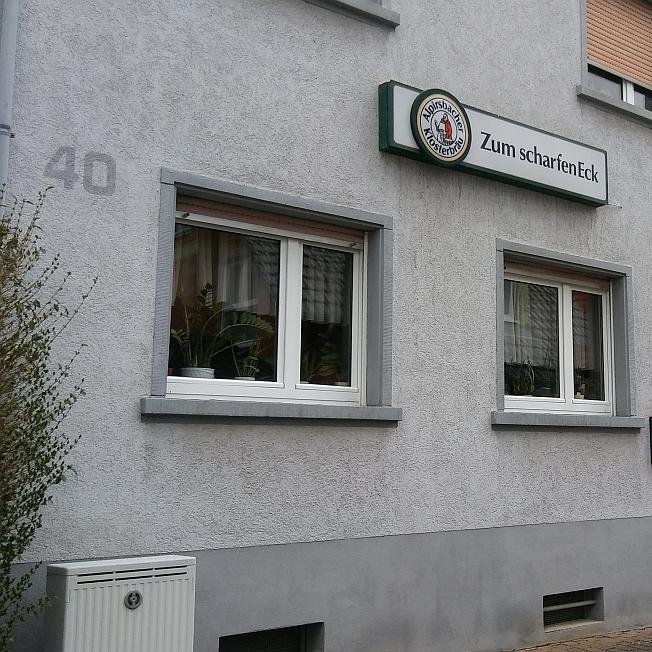 Restaurant "Scharfes Eck" in Kronau