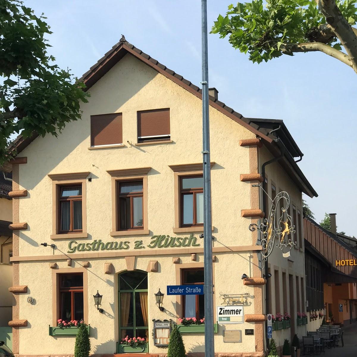 Restaurant "Gasthaus zum Hirsch" in Ottersweier