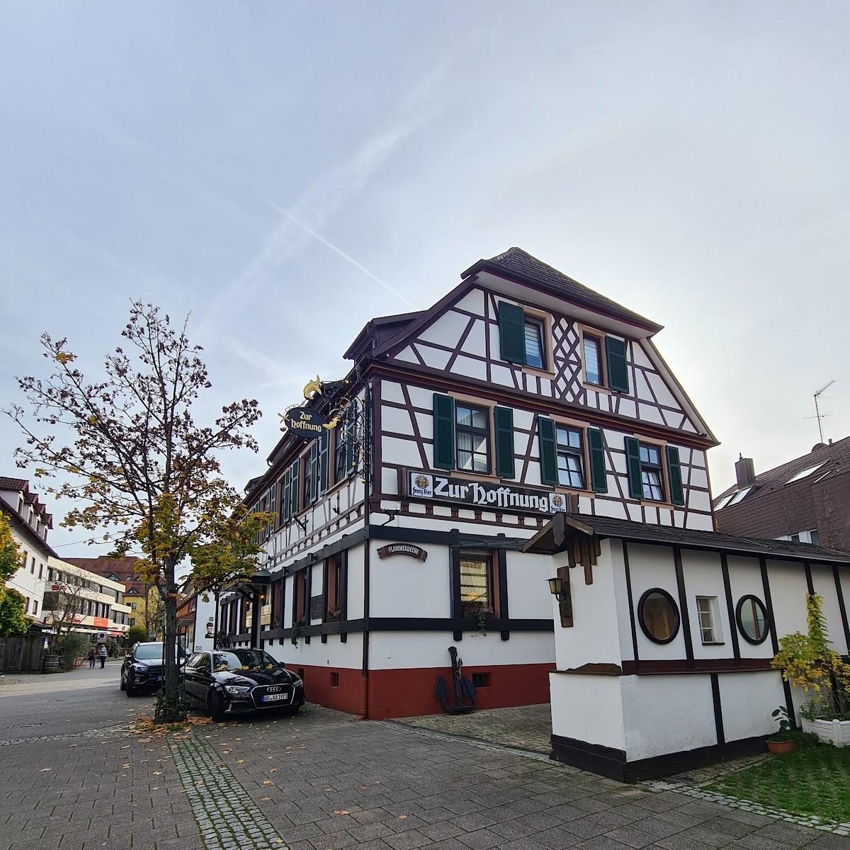 Restaurant "Gasthaus Zur Hoffnung" in Achern
