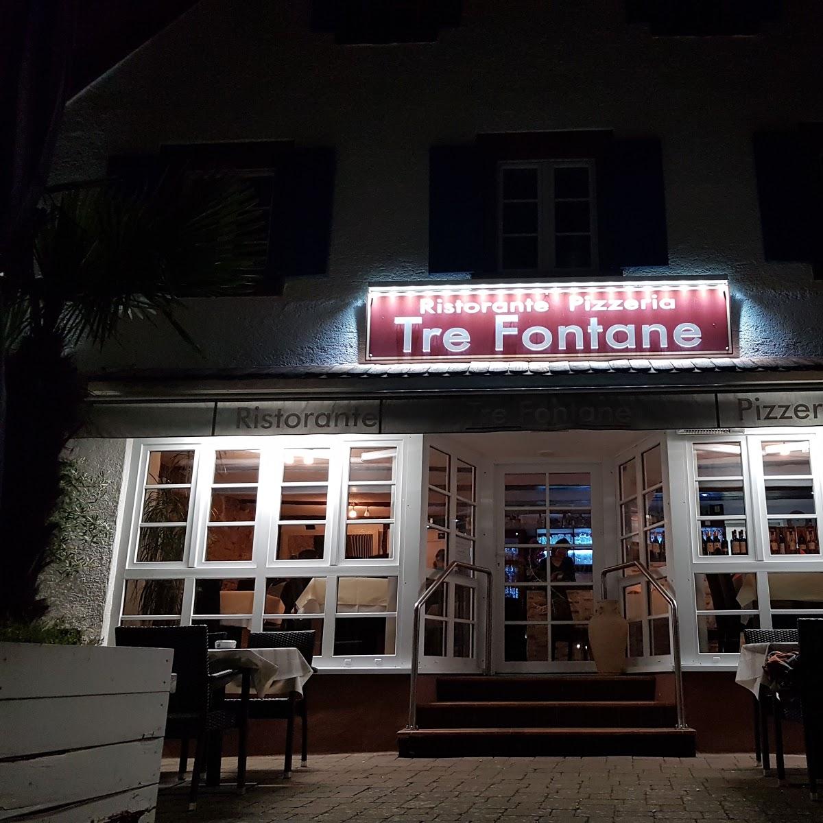 Restaurant "Ristorante Pizzeria Tre Fontane" in Ringsheim