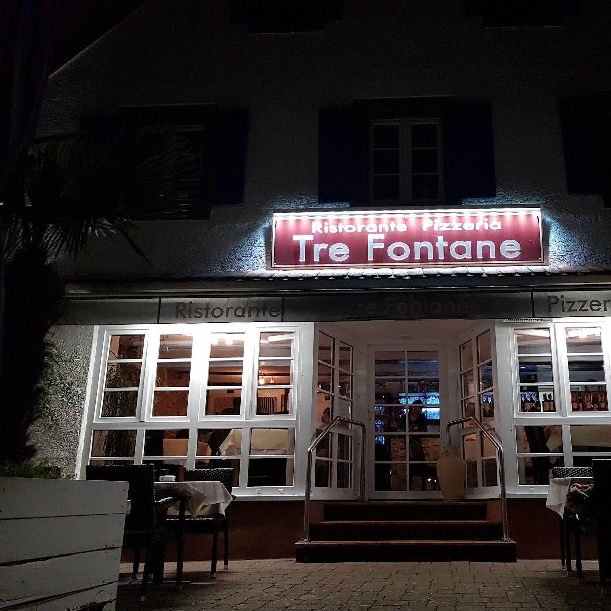 Restaurant "Ristorante Pizzeria Tre Fontane" in Ringsheim