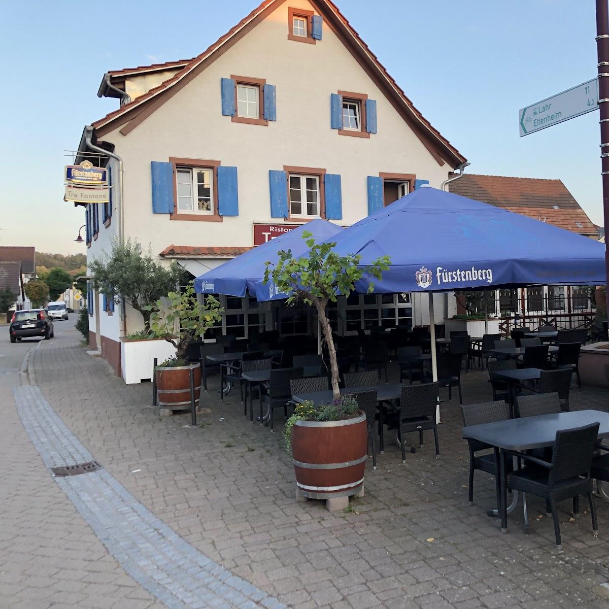 Restaurant "Ristorante Pizzeria Tre Fontane" in Ringsheim