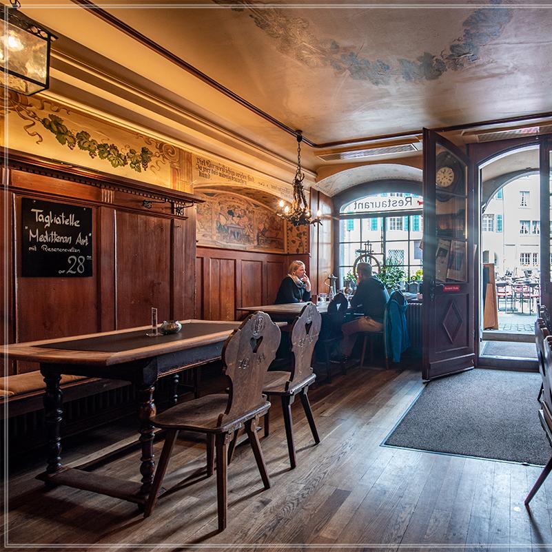 Restaurant "Weinstube zum Rothen Ochsen" in Stein am Rhein