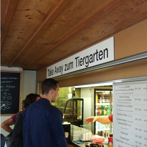 Restaurant "Imbiss und Take Away zum Tiergarten" in Stein am Rhein