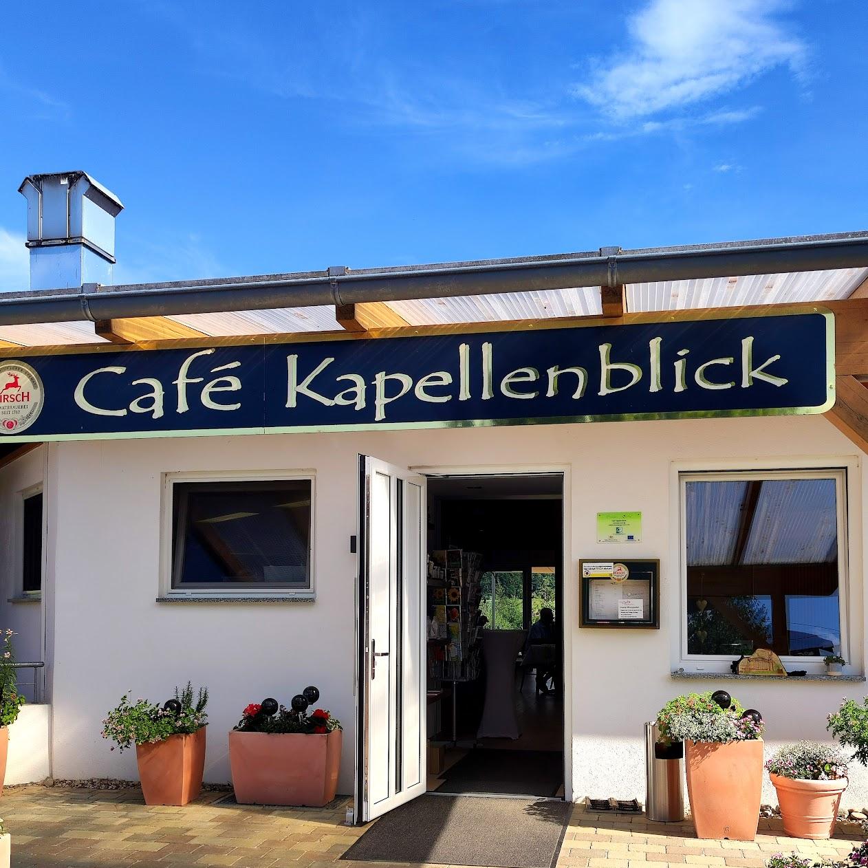 Restaurant "Café Kapellenblick" in Bärenthal