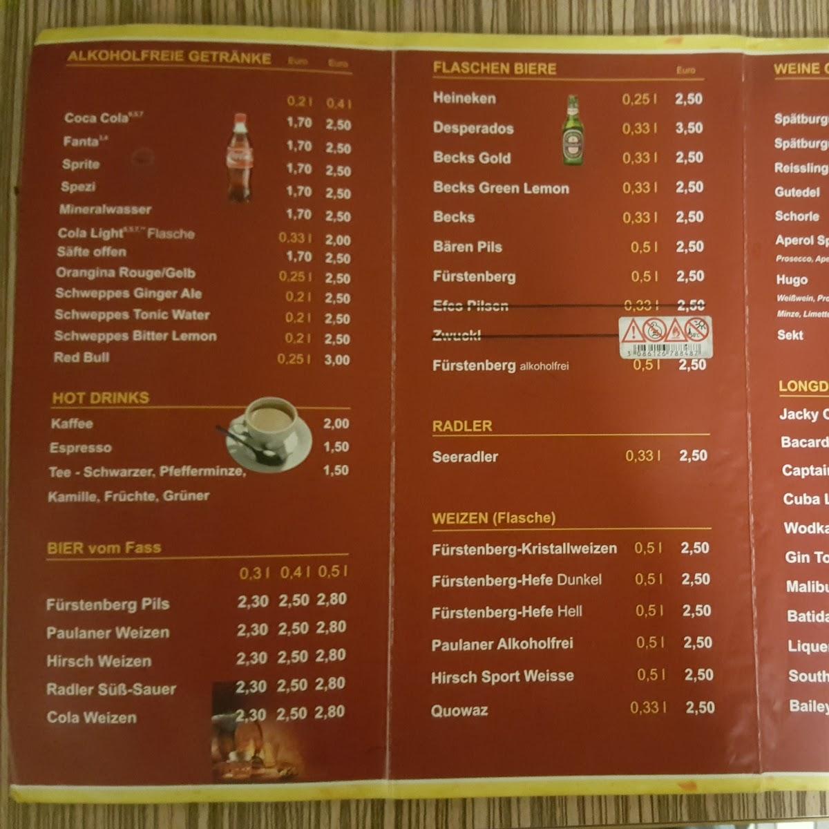 Restaurant "Martins Pilsbar" in Tuningen