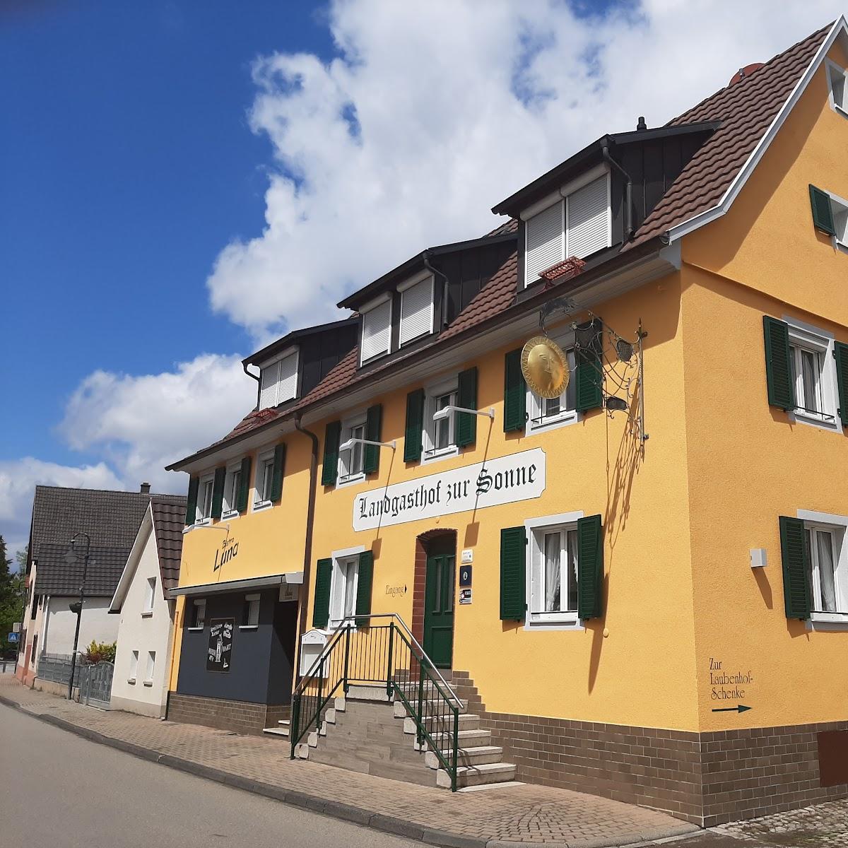 Restaurant "Landgasthof zur Sonne" in Auggen