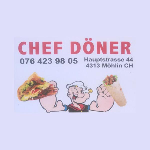 Restaurant "CHEF DÖNER Kebab & Dürüm" in Möhlin