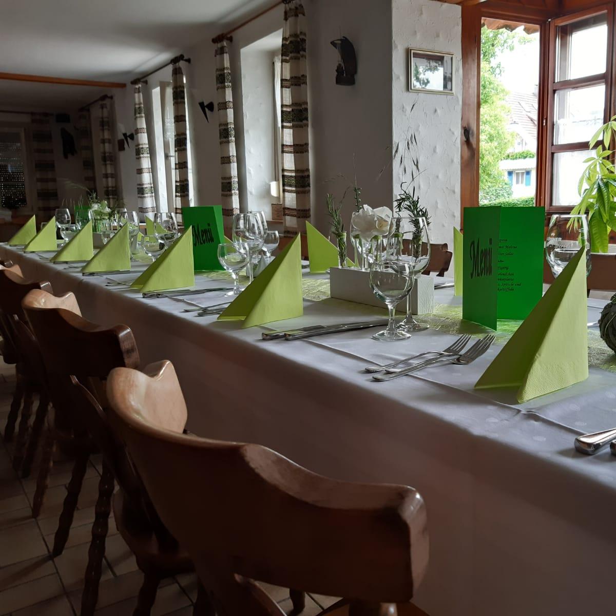 Restaurant "Kapelleneck" in Hohentengen am Hochrhein