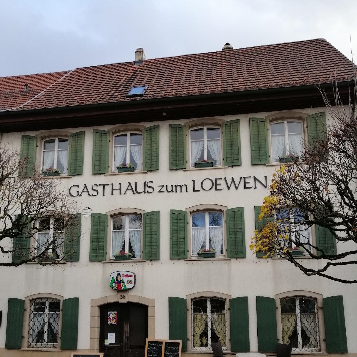 Restaurant "Gasthaus zum Löwen" in Hohentengen am Hochrhein