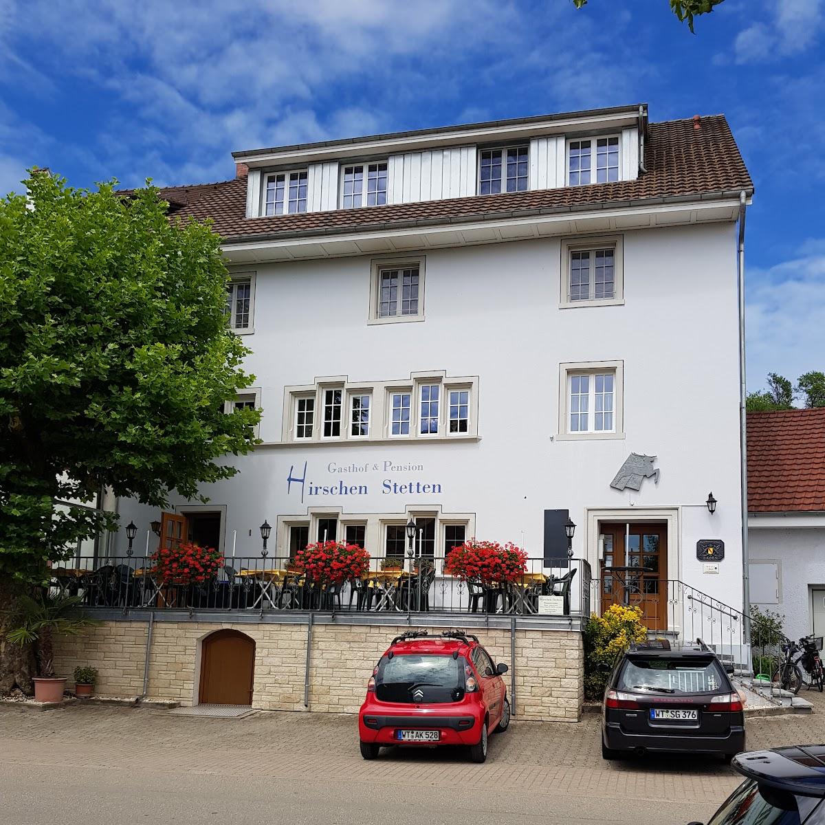 Restaurant "Gasthof & Pension Hirschen Stetten" in Hohentengen am Hochrhein