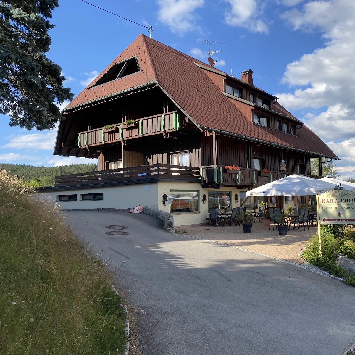 Restaurant "Landhotel Bartlehof" in Schluchsee