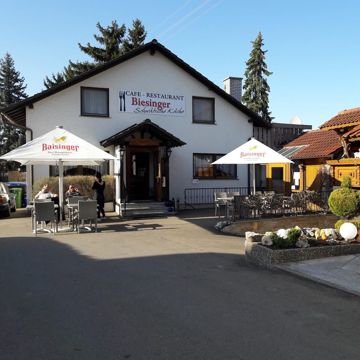 Restaurant "Cafe Biesinger" in Hirrlingen