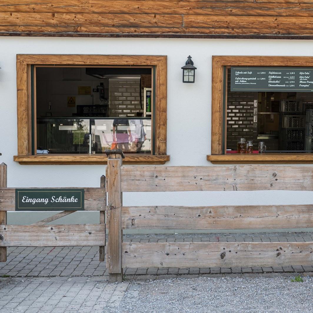 Restaurant "Biergarten Kugler Alm" in Oberhaching