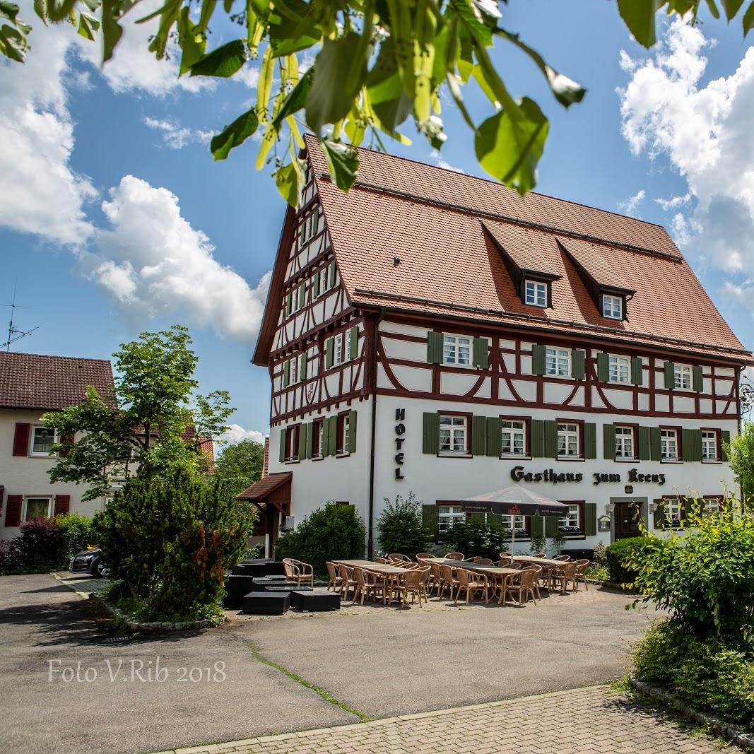 Restaurant "Gasthaus Hotel zum Kreuz" in Stetten am kalten Markt