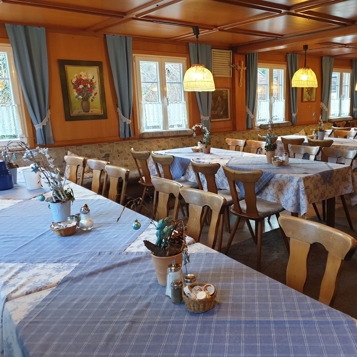 Restaurant "Zum Schwarzen Grat" in Isny im Allgäu