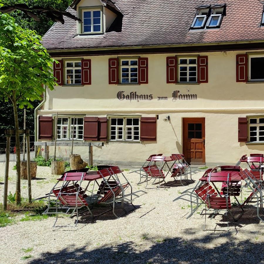 Restaurant "Sabine Mall Gaststätte Zum Lamm" in Blaustein