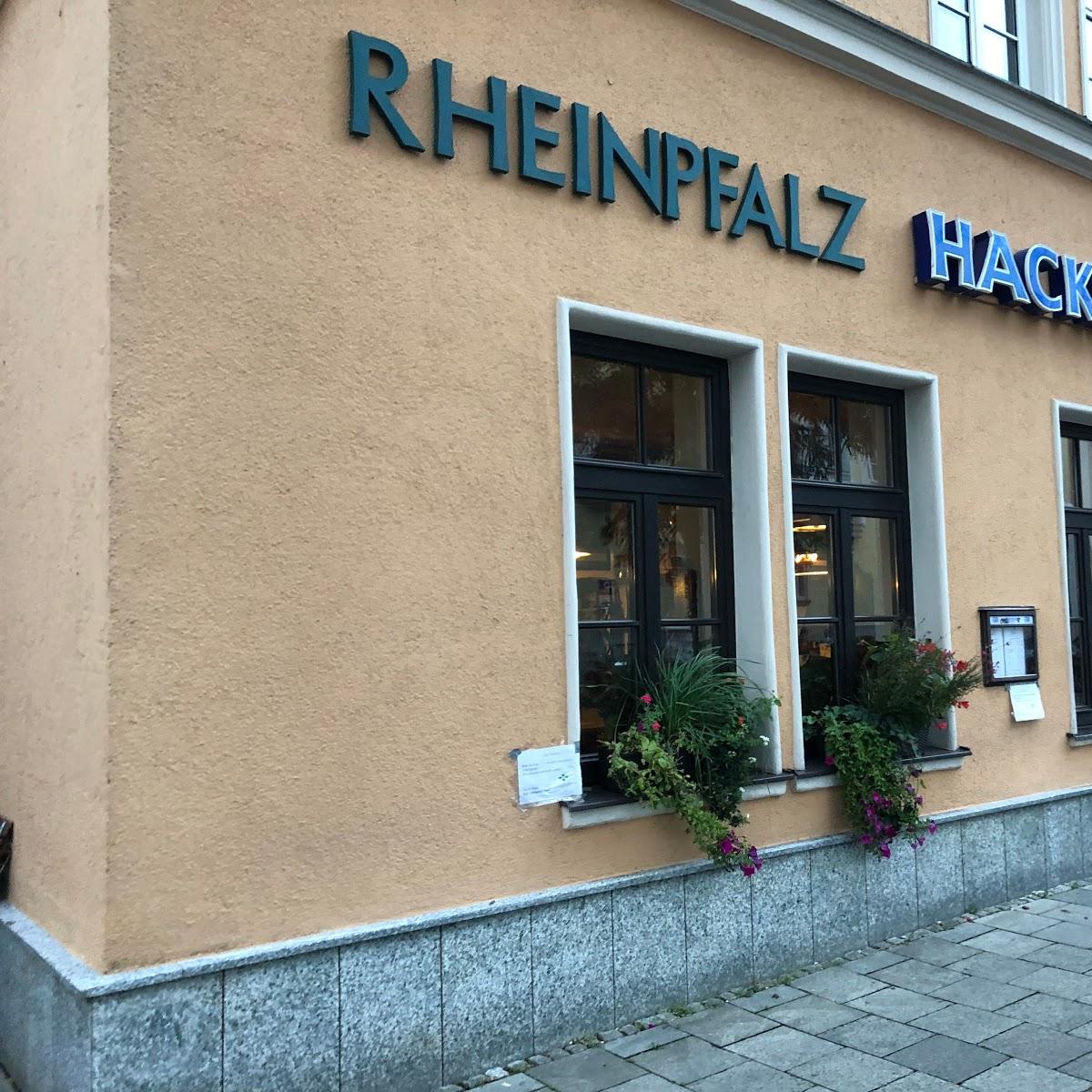 Restaurant "Rheinpfalz" in München
