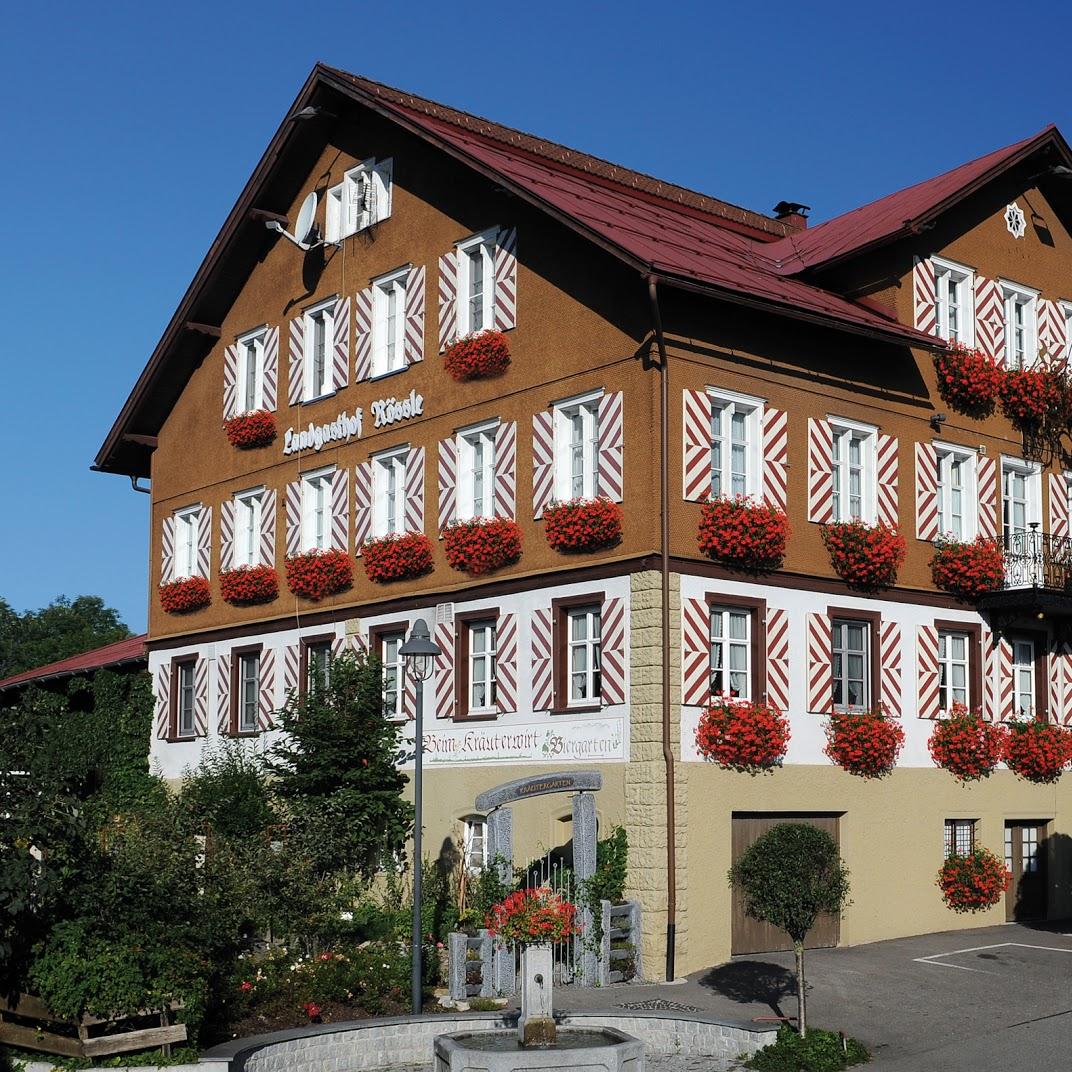 Restaurant "Kräuterwirt Rössle Landgasthof Hotel" in Stiefenhofen